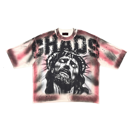 Rare Peace LT khaki CHAOS WASHED TEE rt6047