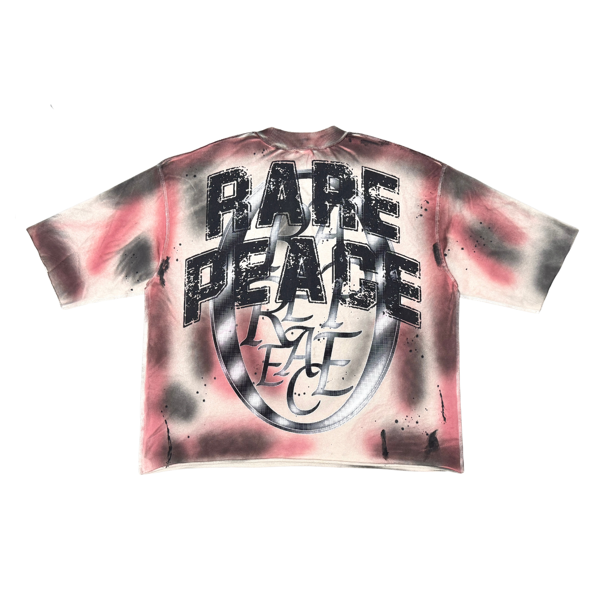 Rare Peace LT khaki CHAOS WASHED TEE rt6047