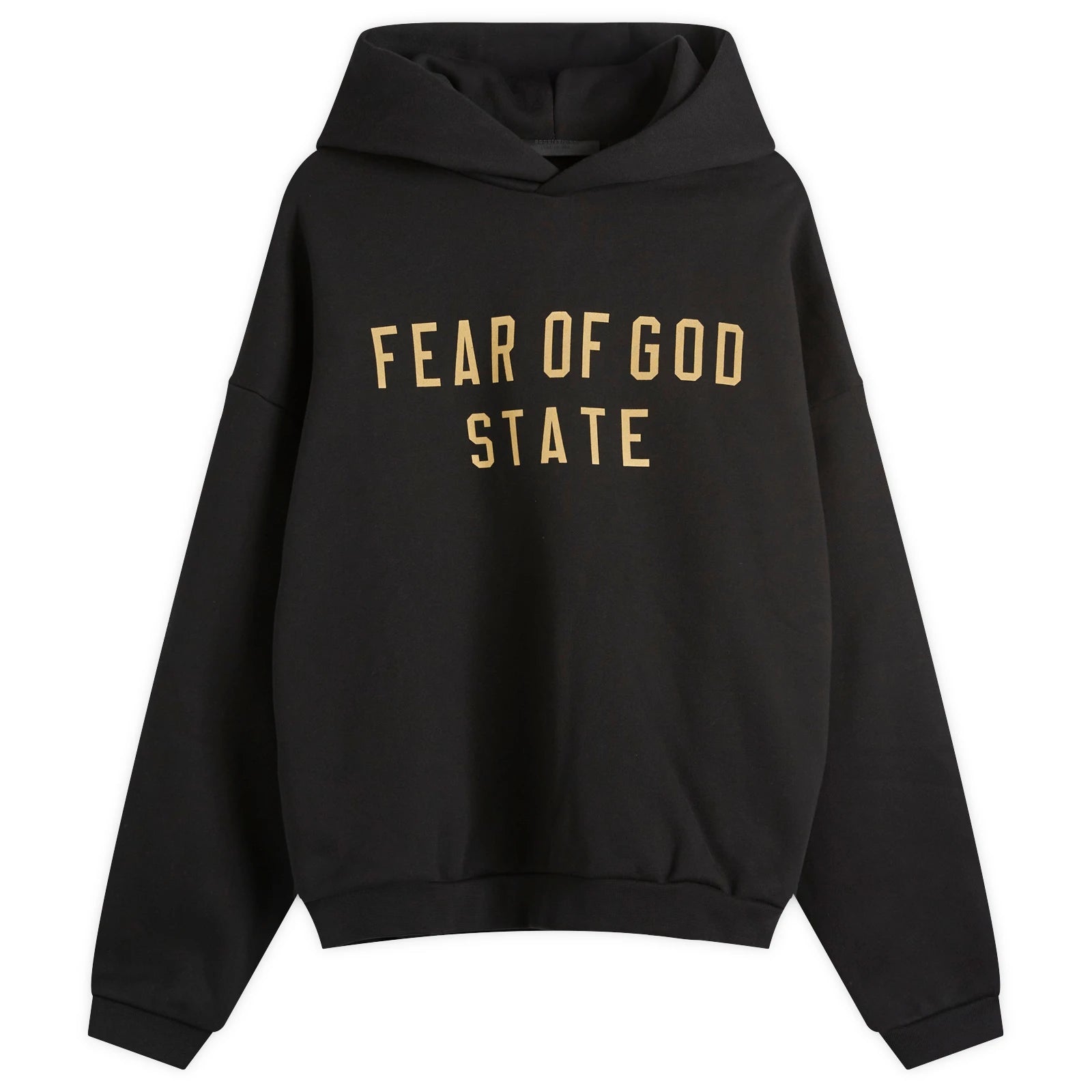 Fear of God Essentials Fleece Hoodie Black