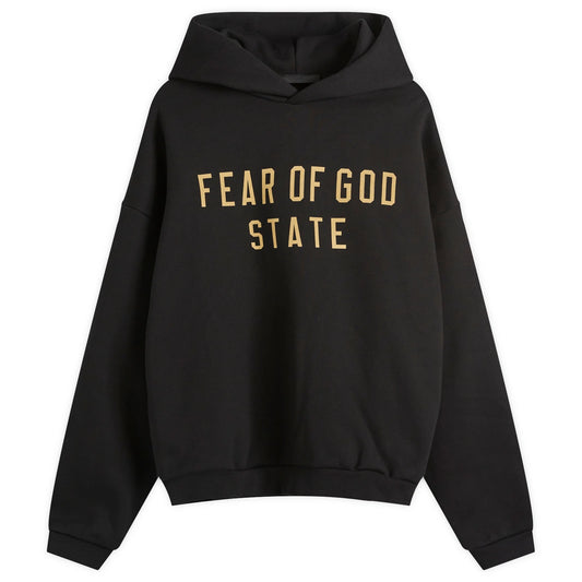 Fear of God Essentials Fleece Hoodie Black