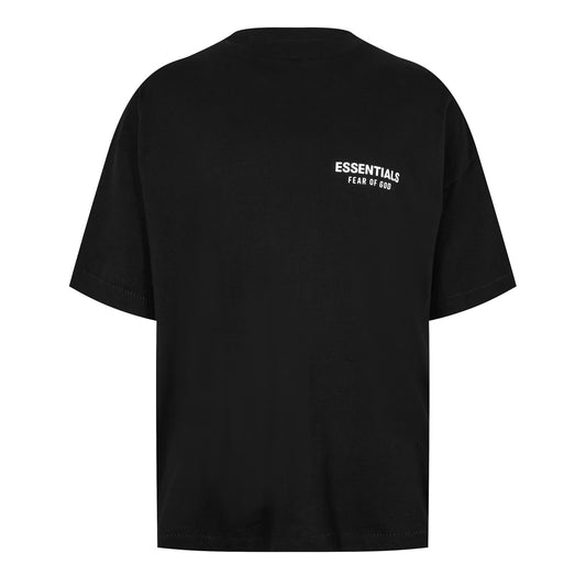 Essentials Jersey Crewneck Tee Black