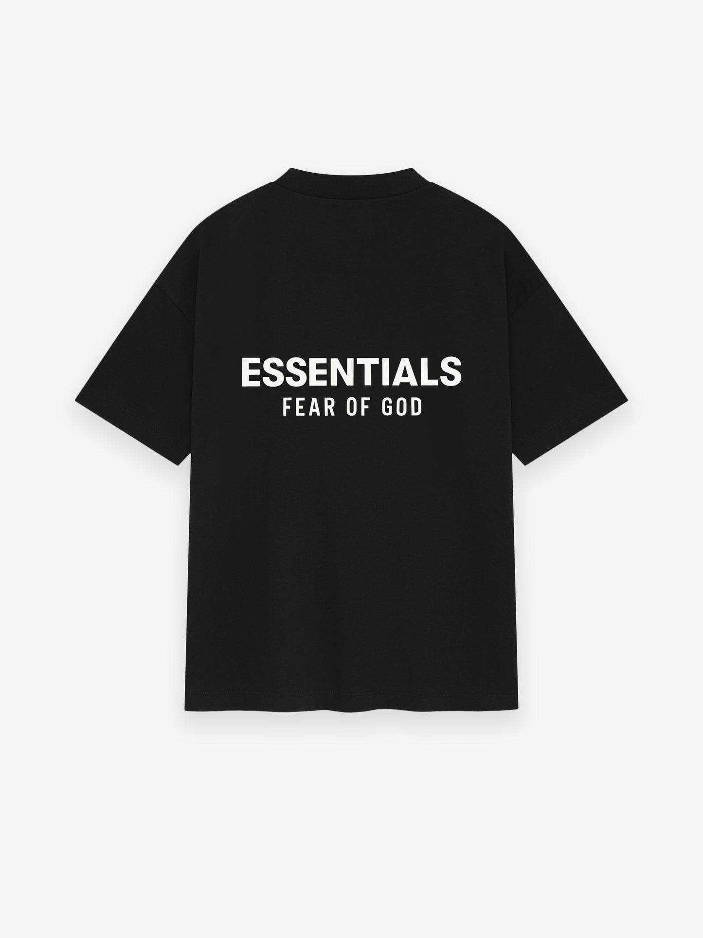 Essentials Tee Jet Black / white