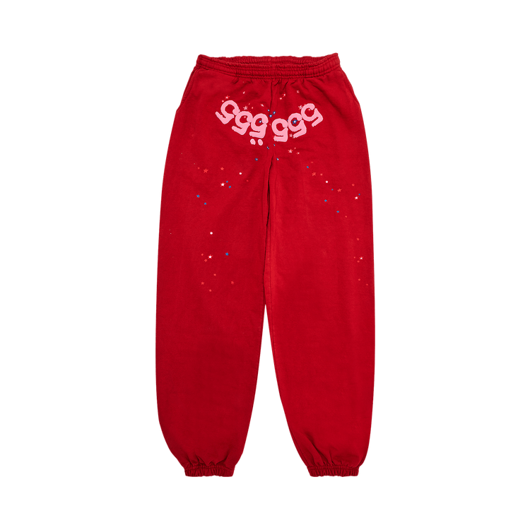 Sp5der Pants red
