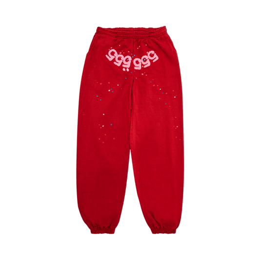 Sp5der Pants red