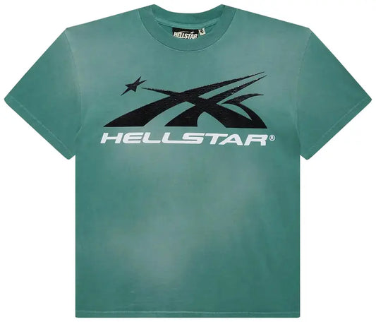 HellStar T-shirt Green Sports Logo