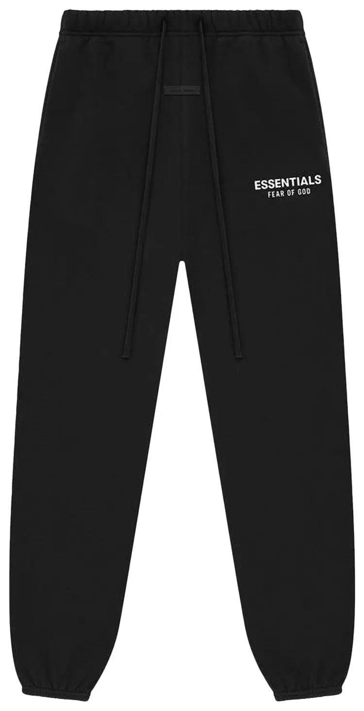 Fear of God Essentials Sweatpant Jet Black / White