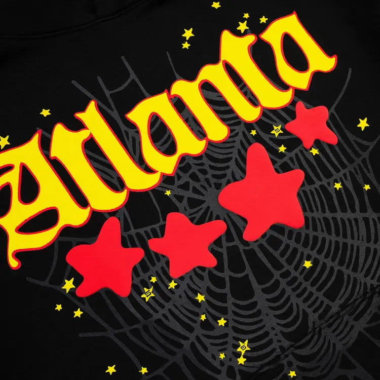 Sp5der Hoodie Black Atlanta
