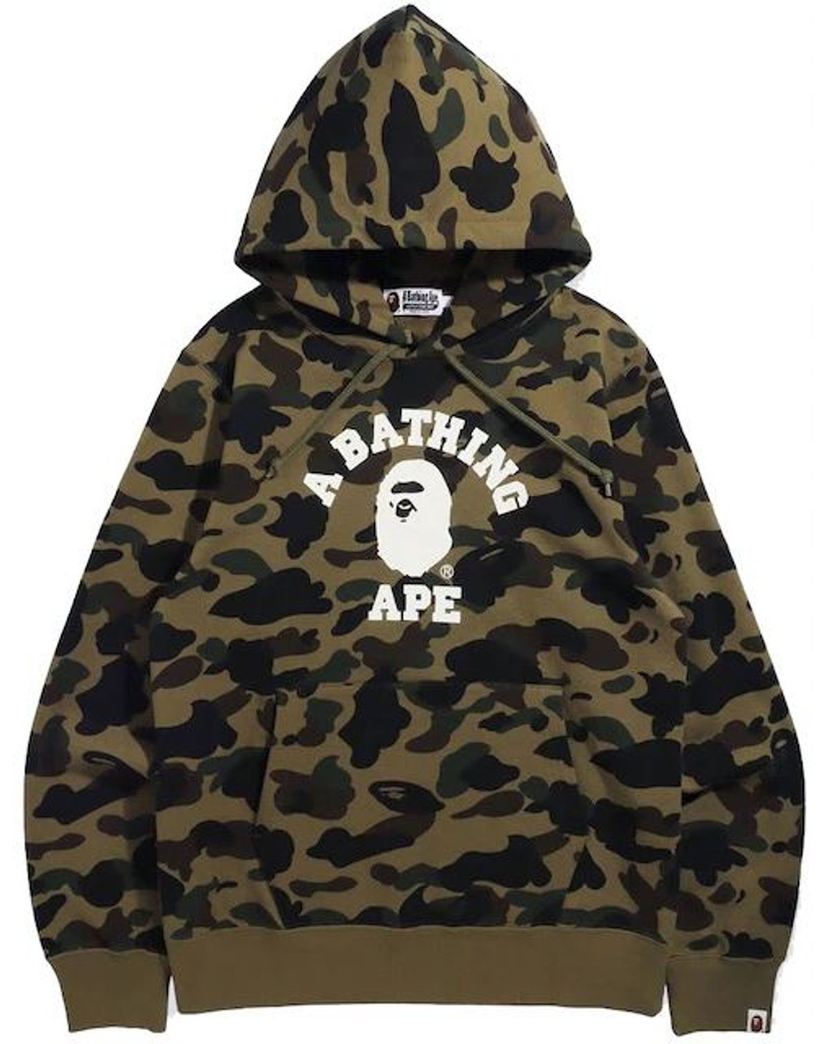 Bape Hoodie camo Green