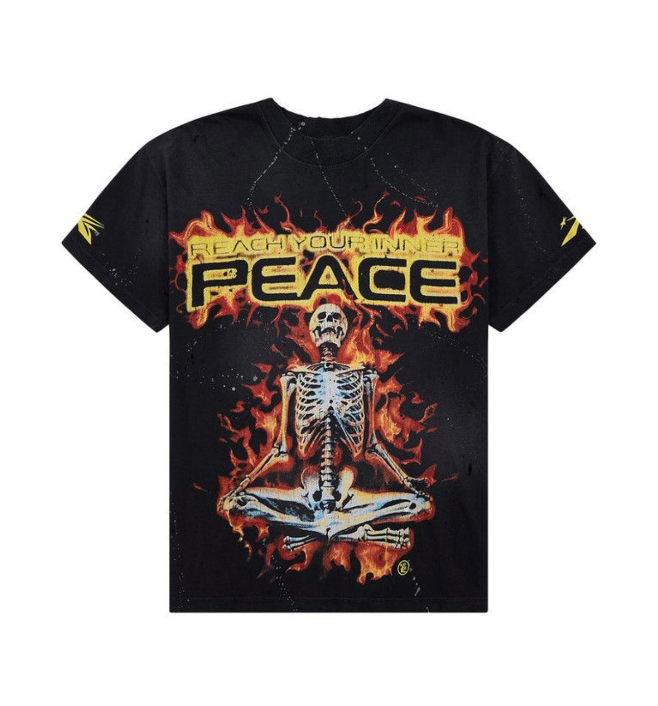 Hellstar T-Shirt Inner Peace Skeleton