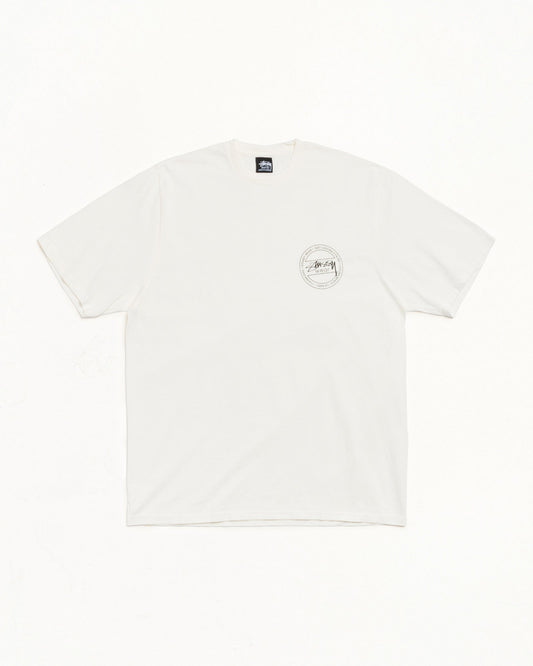 Stussy Wear Pig. Dyed Tee Mens Short Sleeve In Natural | hero:main:collection:new-arrivals,shirts,tops-shirts,all,tees,outerwear,denim,knits,accessories,sunglasses,hoodies,sweats,mens-hoodies-sweatshirts,shorts,pants,bottoms