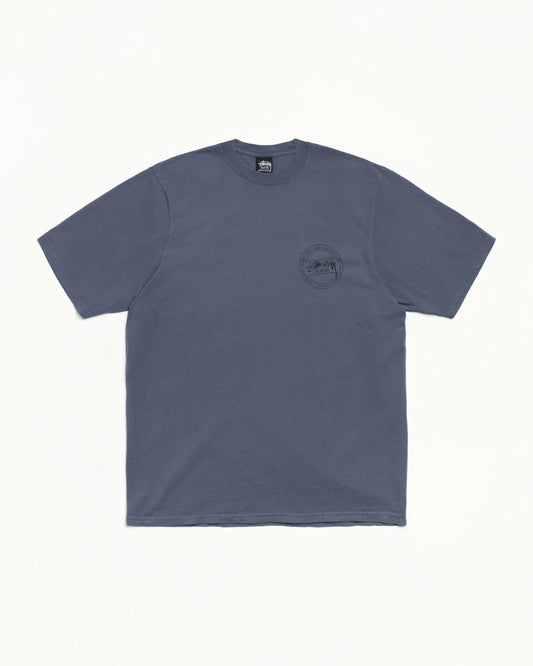 STÜSSY WEAR TEE PIGMENT DYED BLUE