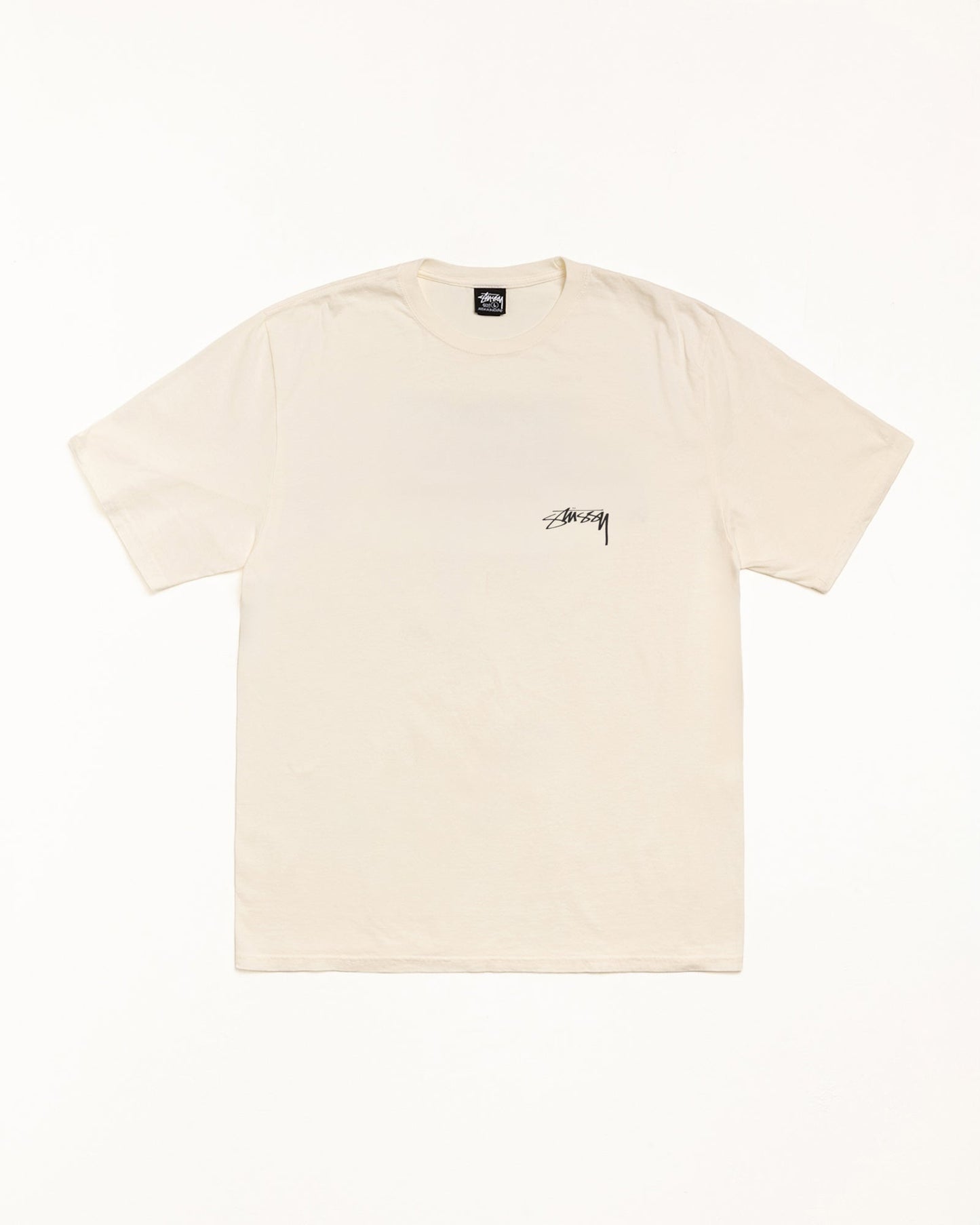 Serpent Pig. Dyed Tee Mens Short Sleeve In Natural