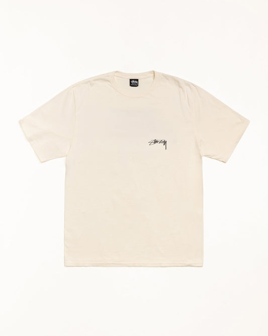 Serpent Pig. Dyed Tee Mens Short Sleeve In Natural