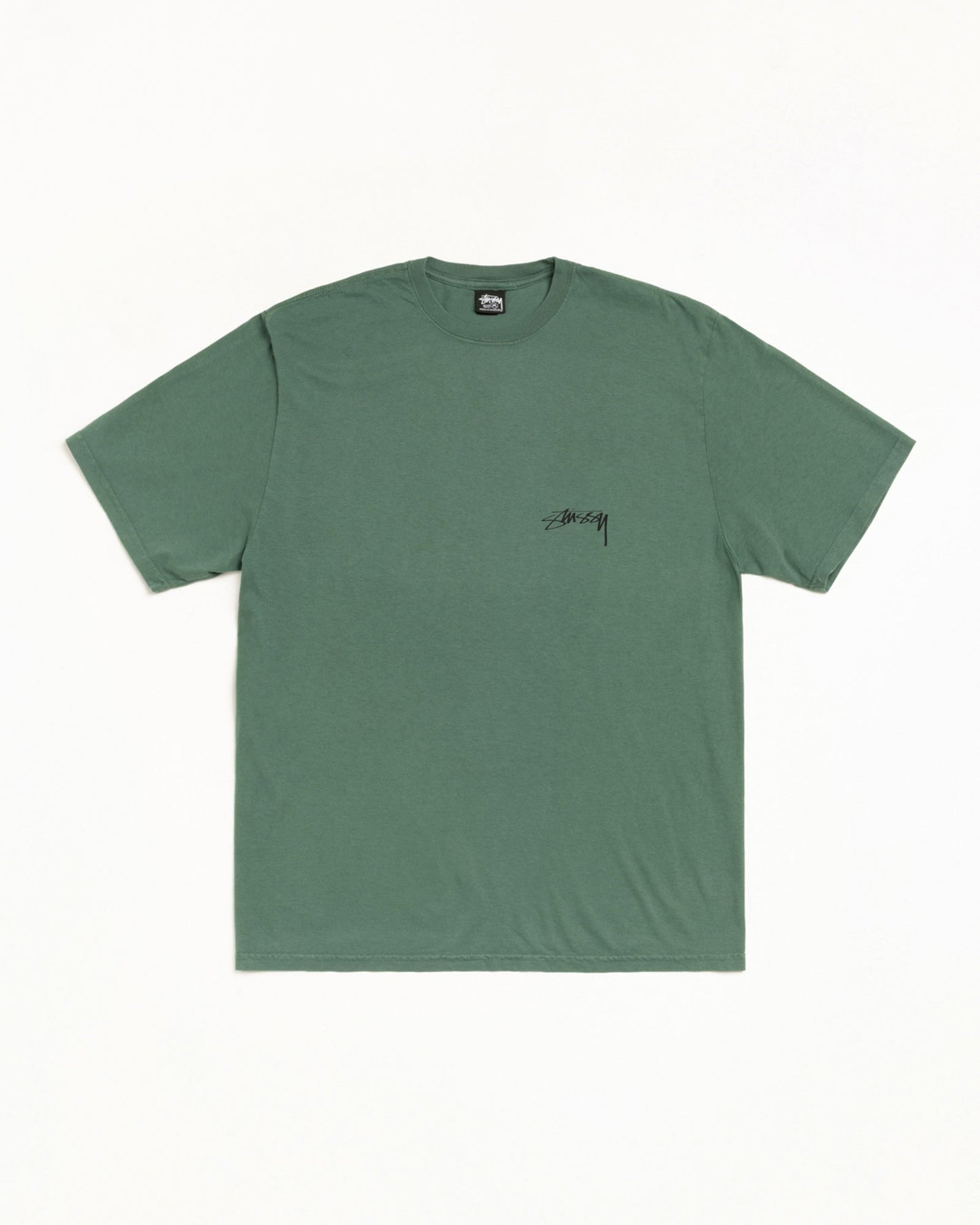 Serpent Pig. Dyed Tee Mens Short Sleeve In Pine