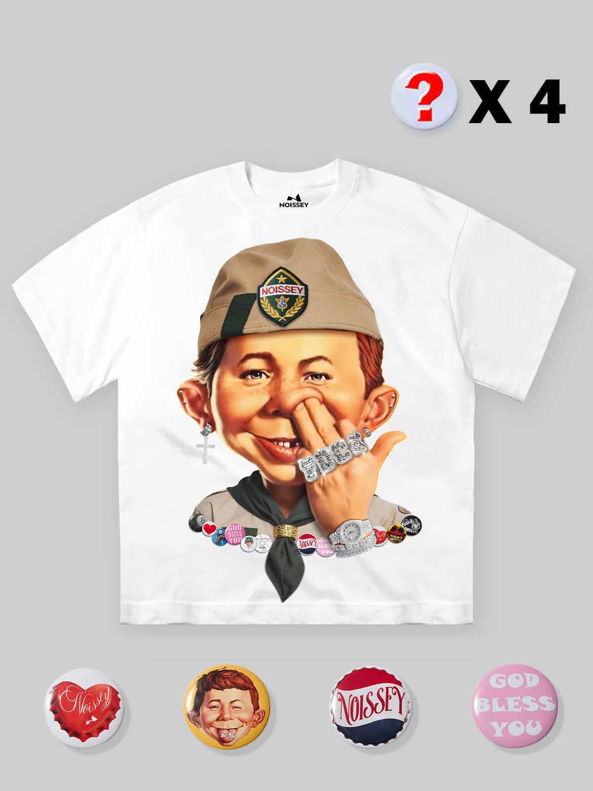 Bad Boy Scout DIY Printed T-shirt