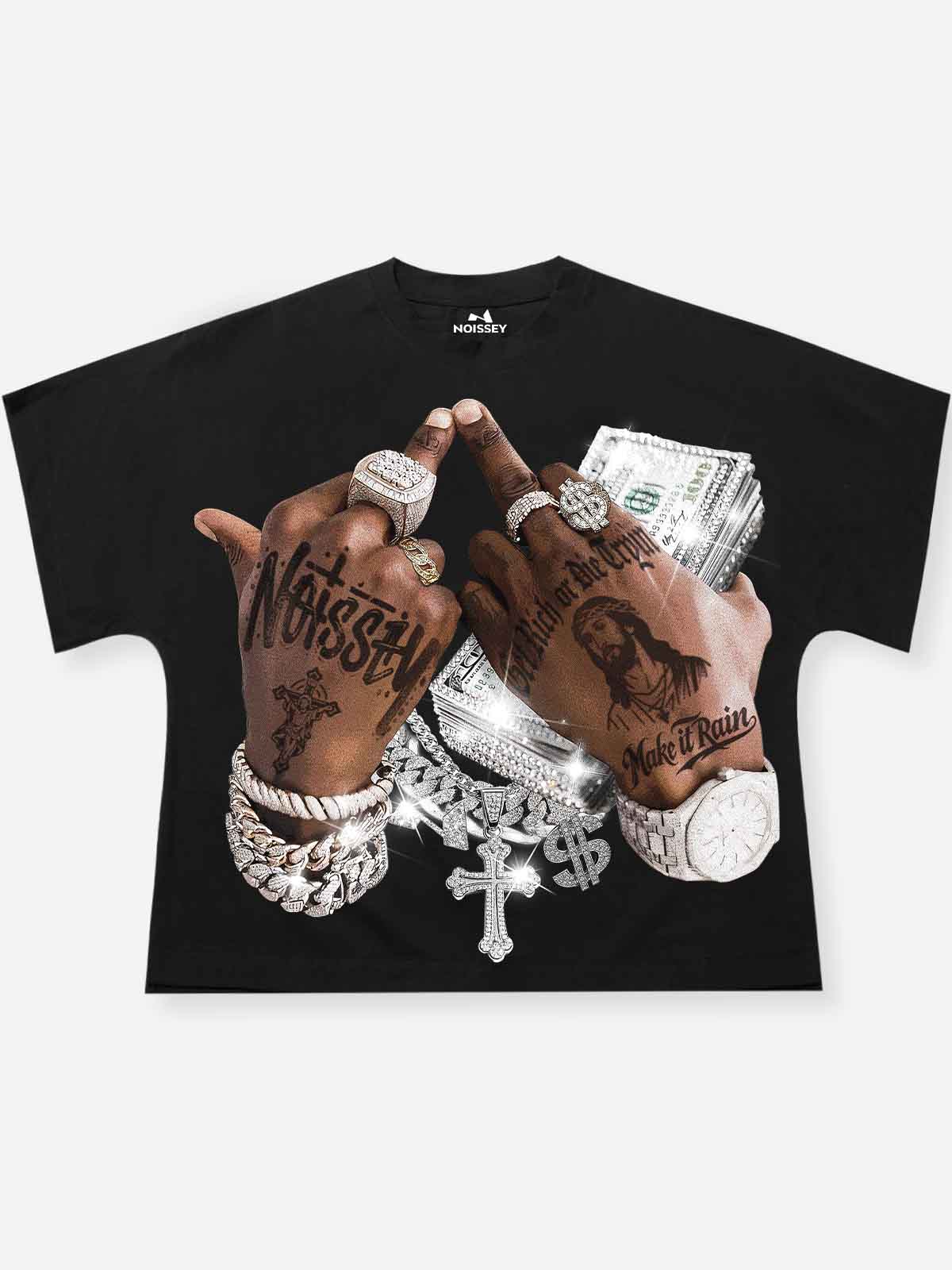 Oversized Batwing T-shirt with Noissey has absolute power and money