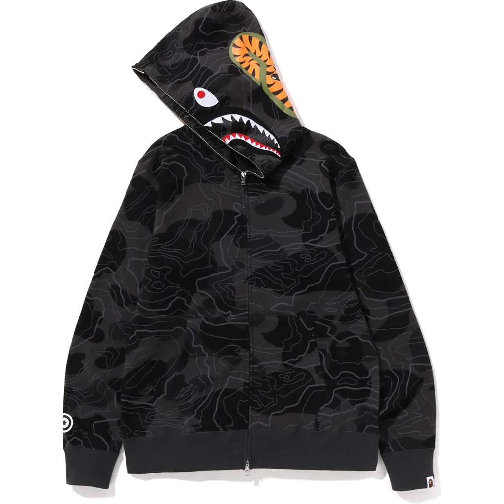 Bape Zip-Up Black On Black