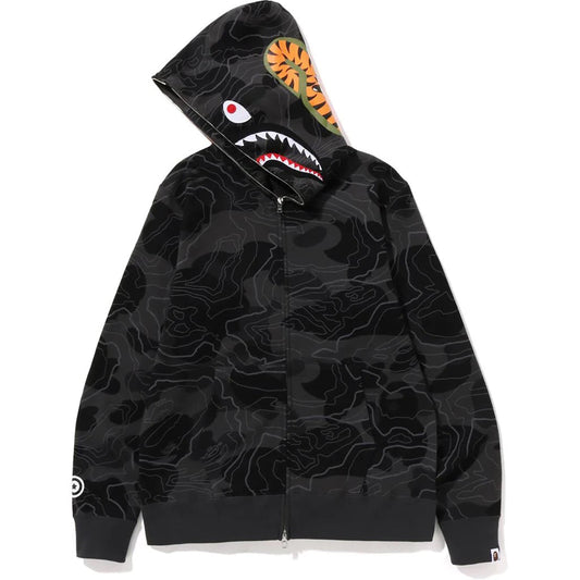 Bape Zip-Up Black On Black