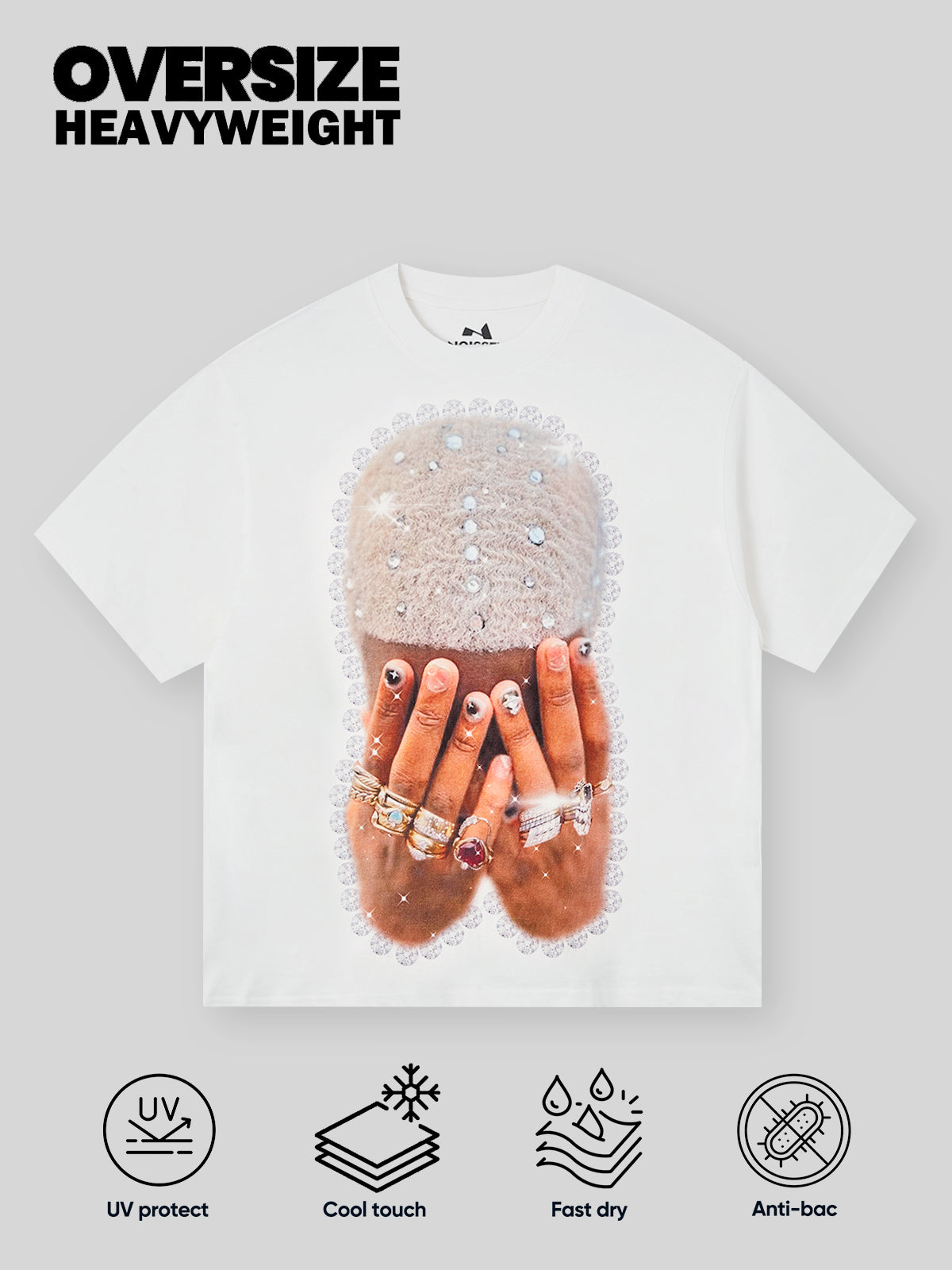 BOUNCE BACK© Unparalleled Diamond Sparkle T-shirt