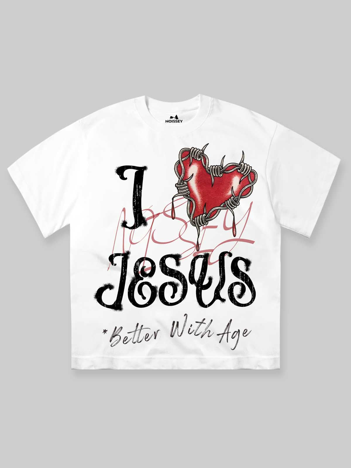 I ❤️ JESUS Printed T-shirt