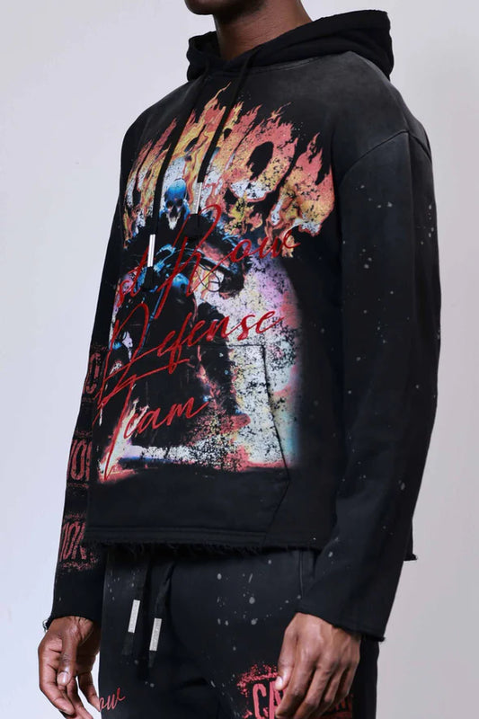 First row hoodie noir