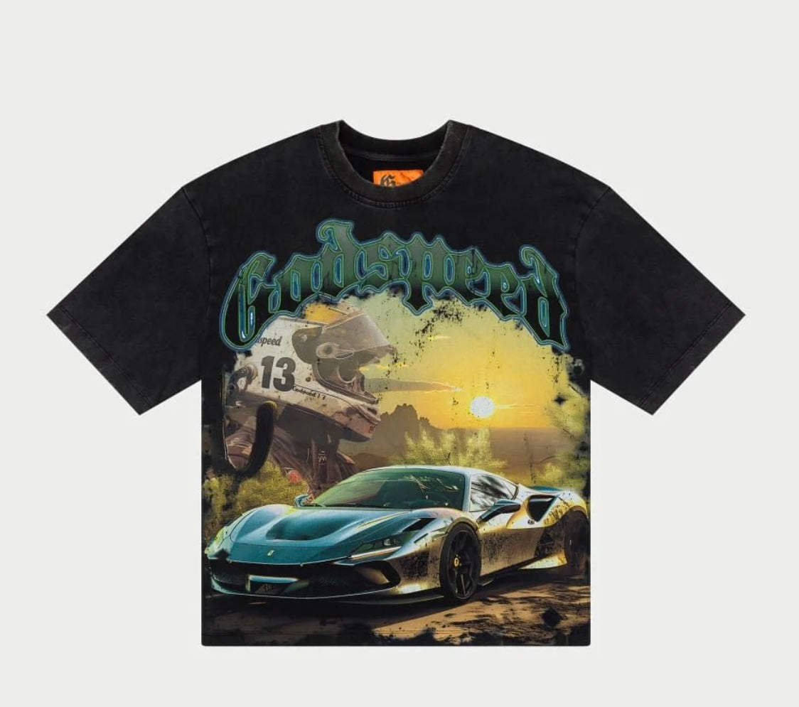 Godspeed T-shirt Sunset Drift black