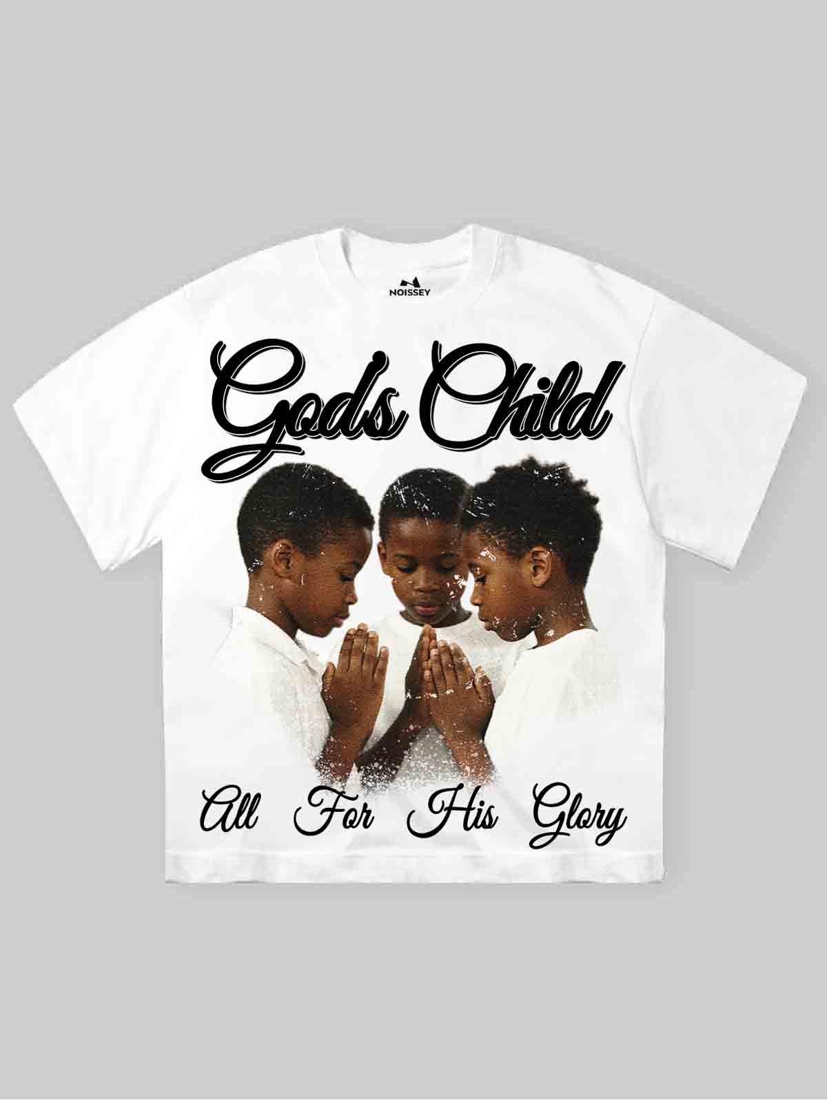 3 God’s Child Print T-shirts