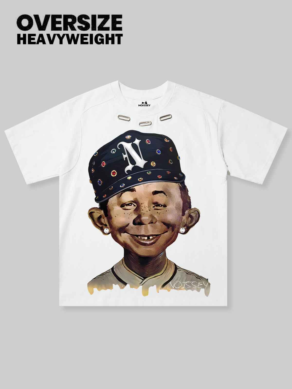 Bad Boy Watercolor Print T-shirt