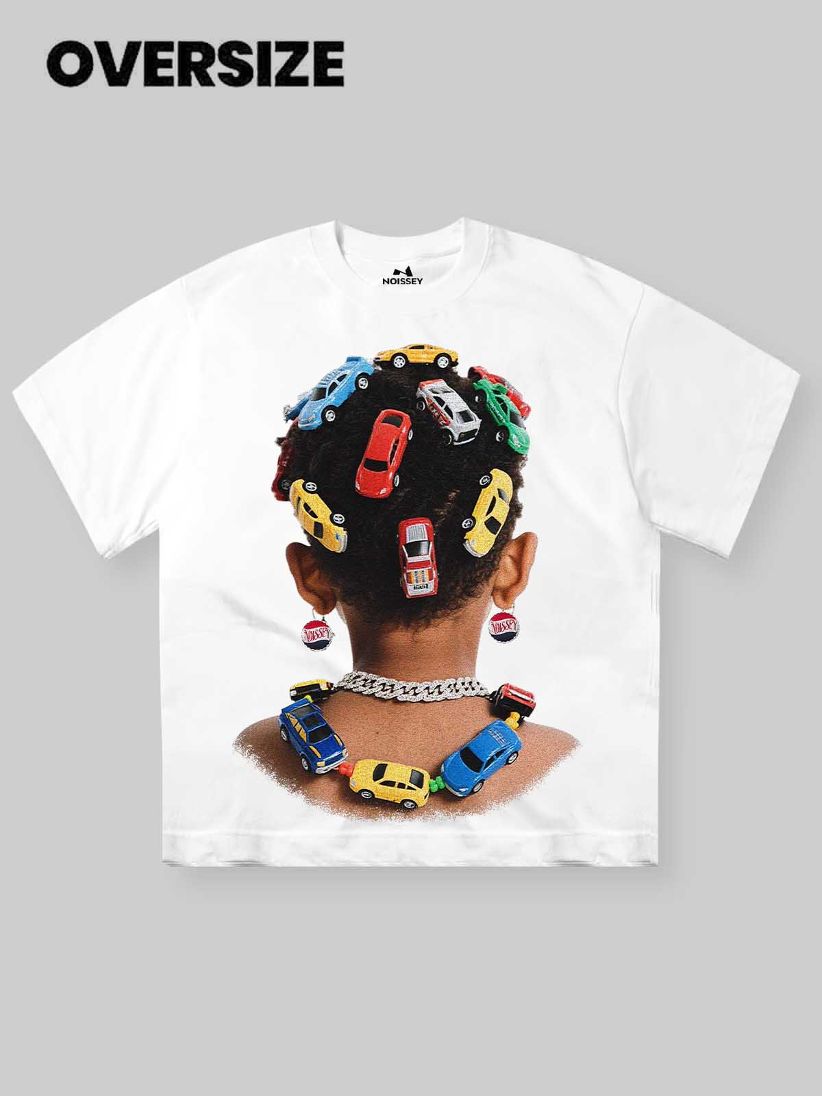 Kid & His Hot Wheels® Car Toy Print T-Shirt