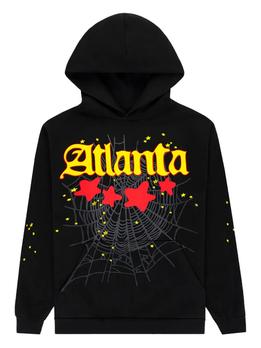 Sp5der Hoodie Black Atlanta