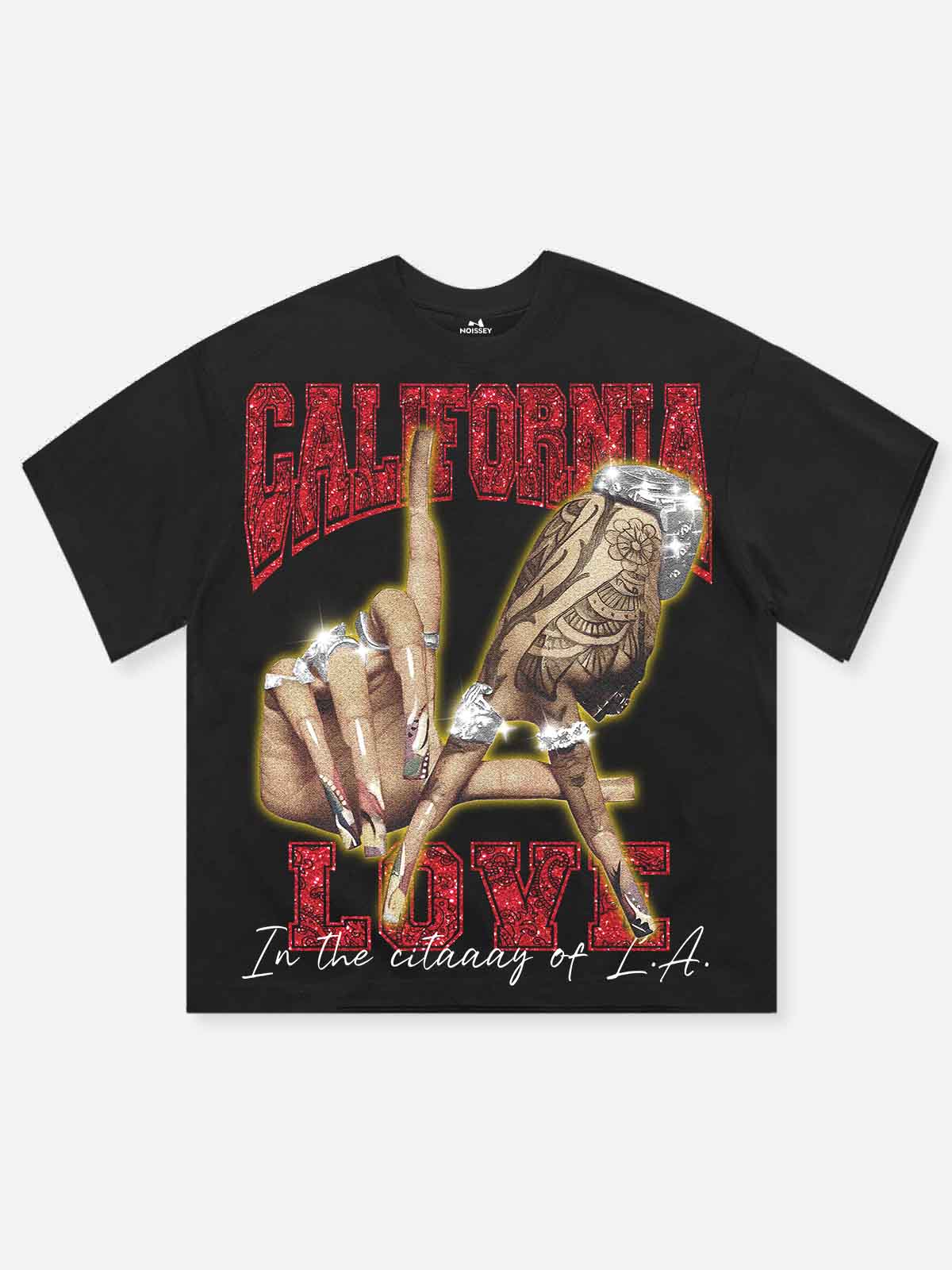 California Love! Boxy Oversized T-shirt
