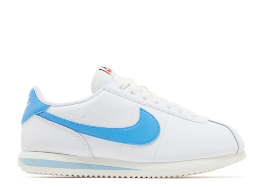 Nike Cortez blanc bleu université voile (Femme)