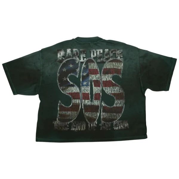 RARE PEACE TEE Style RT5058 Pine Green