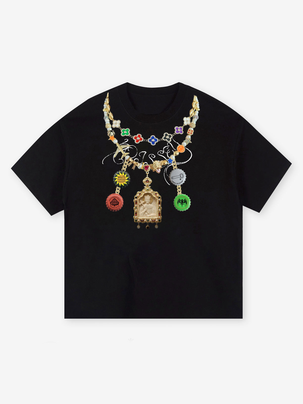 Noissey Original Necklace Graphic Print T-shirt