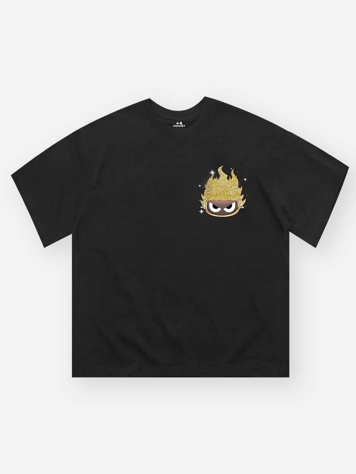 Noissey - Little Fire Man Golden IP Print 350g  High quality T-shirt