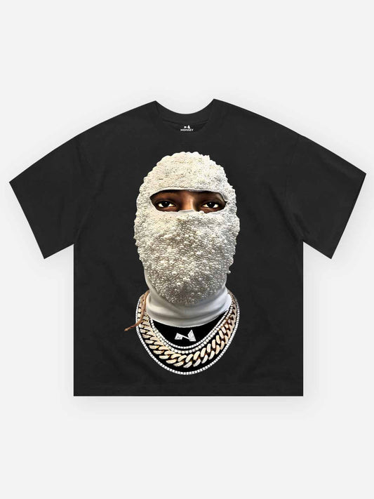 Pearl Balaclava Print T-shirt