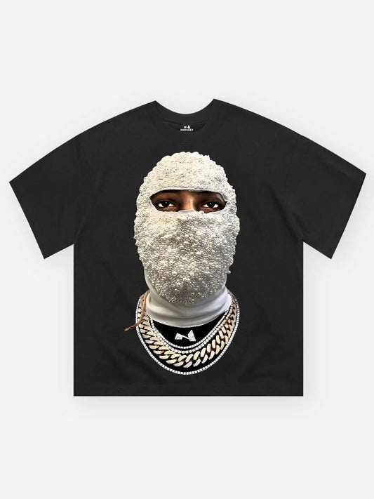 Pearl Balaclava Print T-shirt