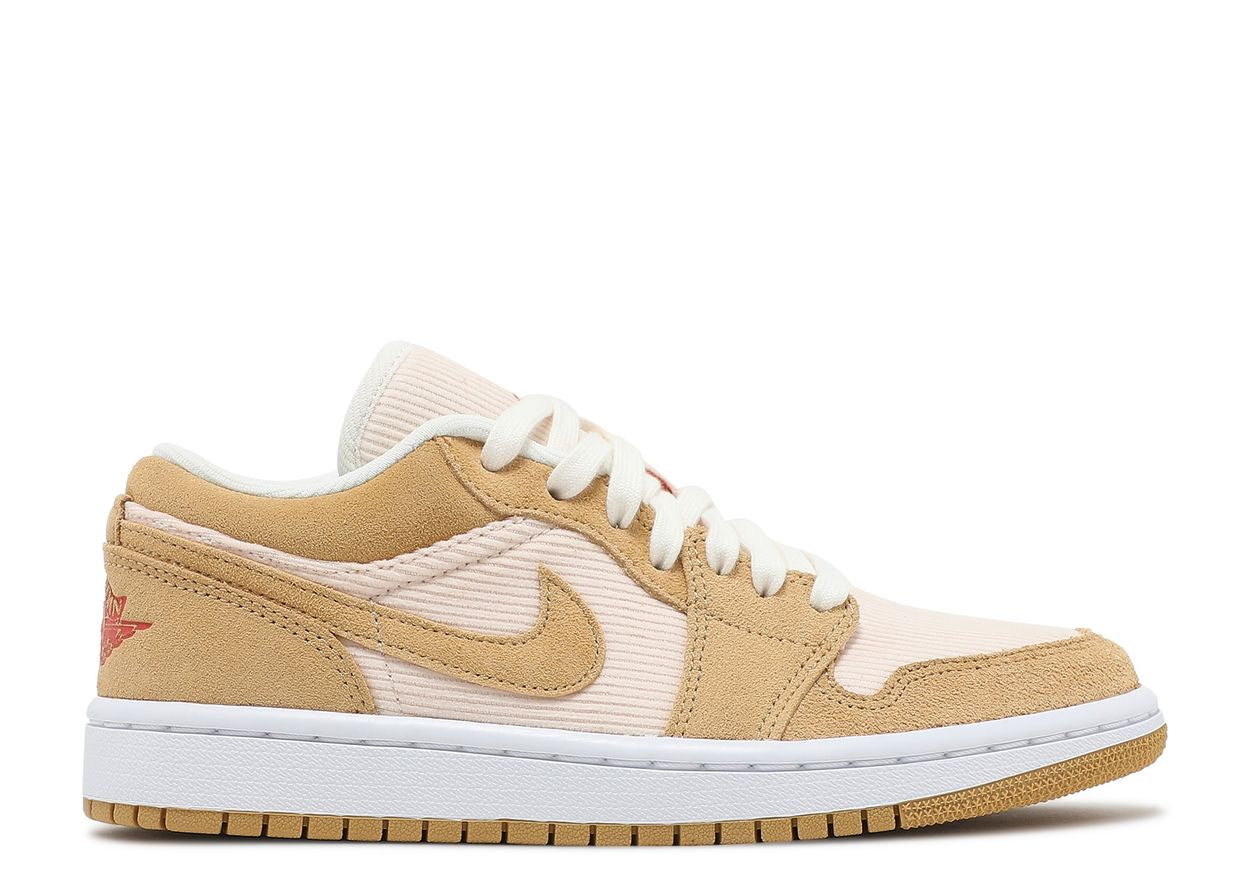Jordan 1 Low SE Twine Orange Quartz Corduroy (Women's)