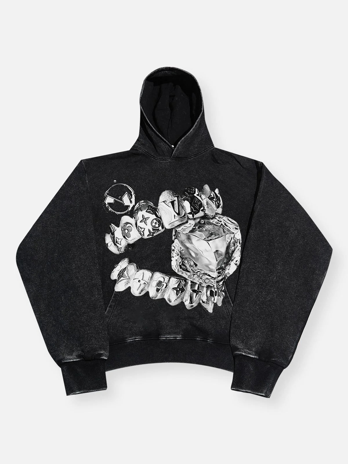 Noissey High Quality Liquid Metal Teeth and Ice Cube Art Print 425g
Hoodie