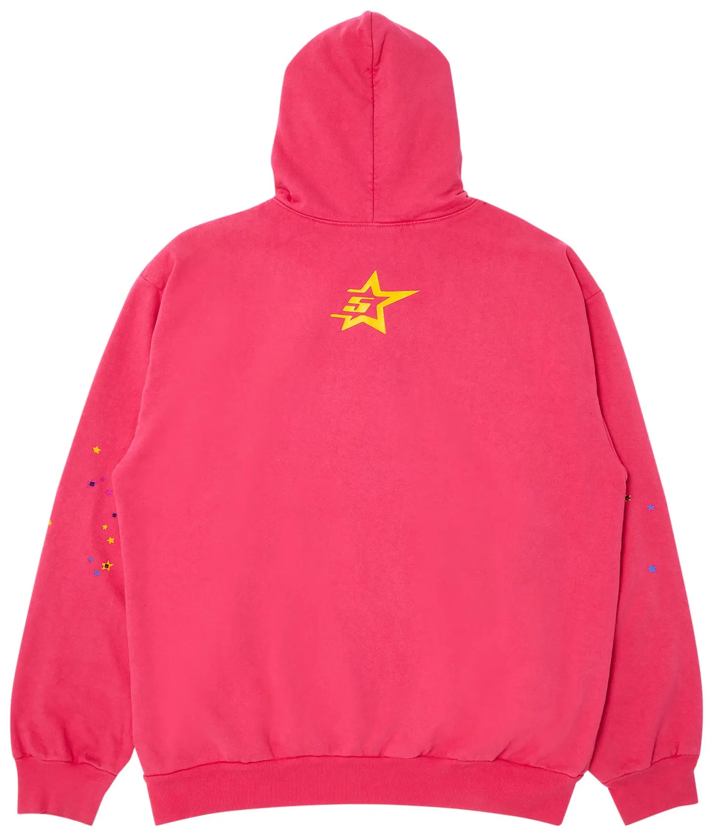Sp5der Hoodie Pink  P*nk Logo