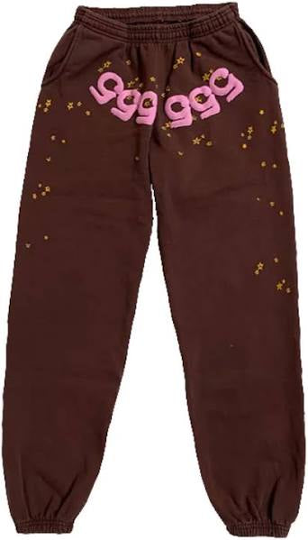Sp5der Classic Sweatpant Brown