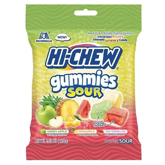 bonbons gélifiés Hi chew acidulés