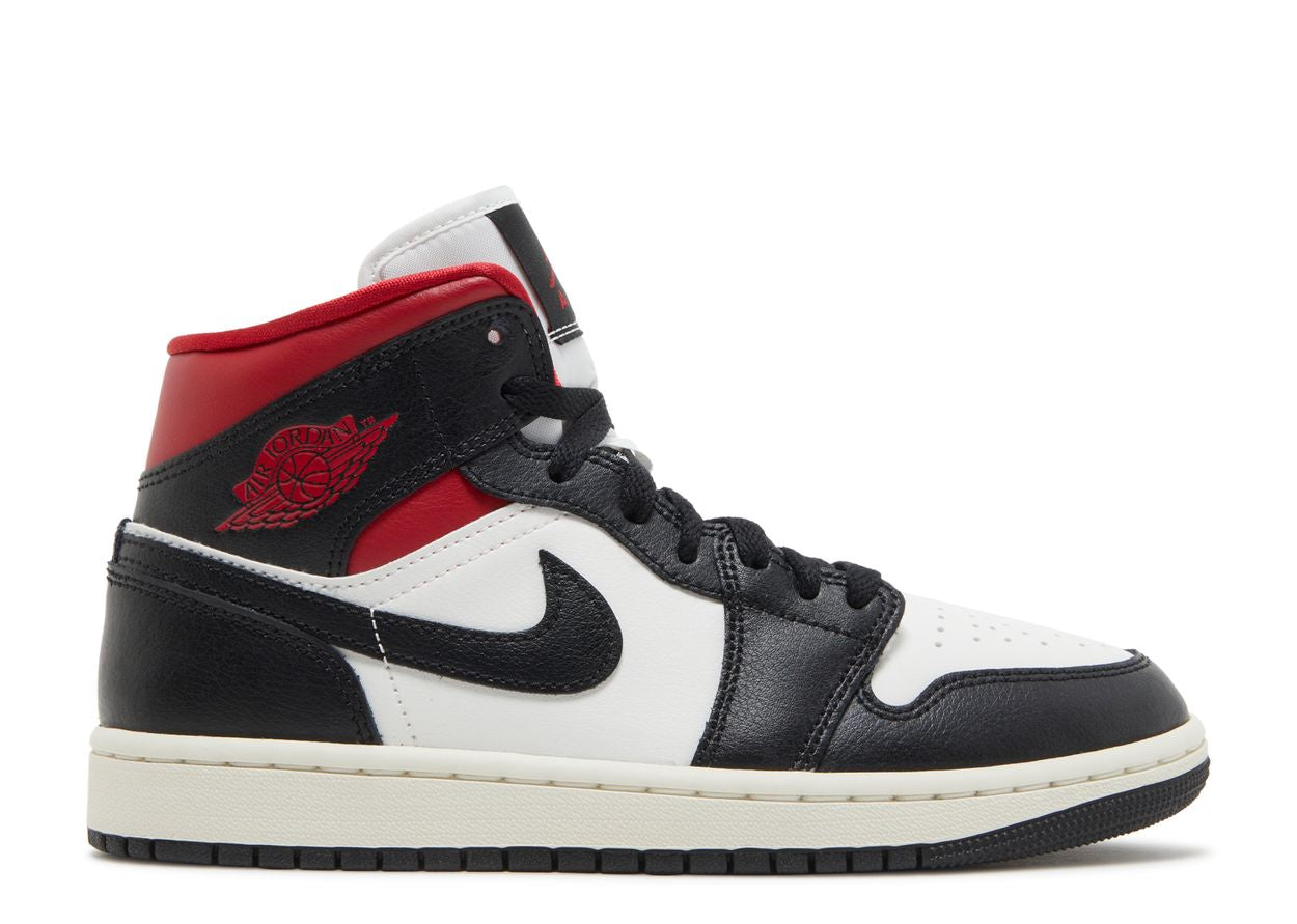 Jordan 1 Mid Gym Red Panda (Women's)