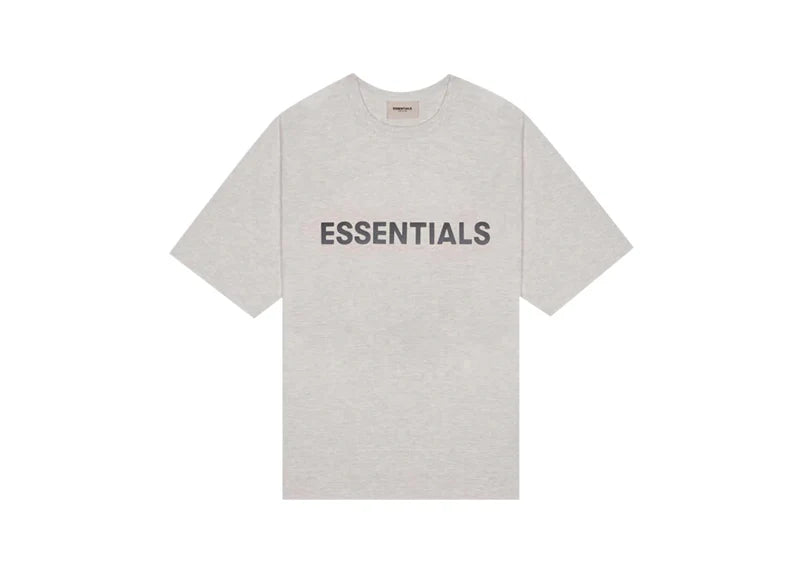 Essentials Heather Oatmeal FW20 Tee