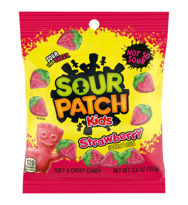 Pince à fraises Sour Patch Kids