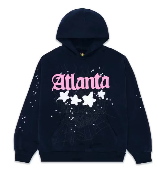 Sp5der Hoodie Atlanta Navy