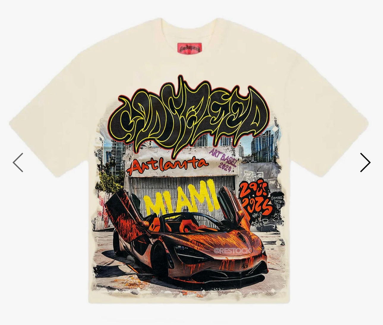 Godspeed T-shirt Miami Artlanda