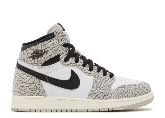 Jordan 1 Retro High OG White Cement (GS)