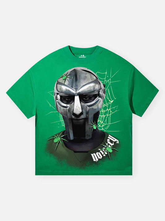 Noissey MF DOOM Retro Creative Print T-shirt