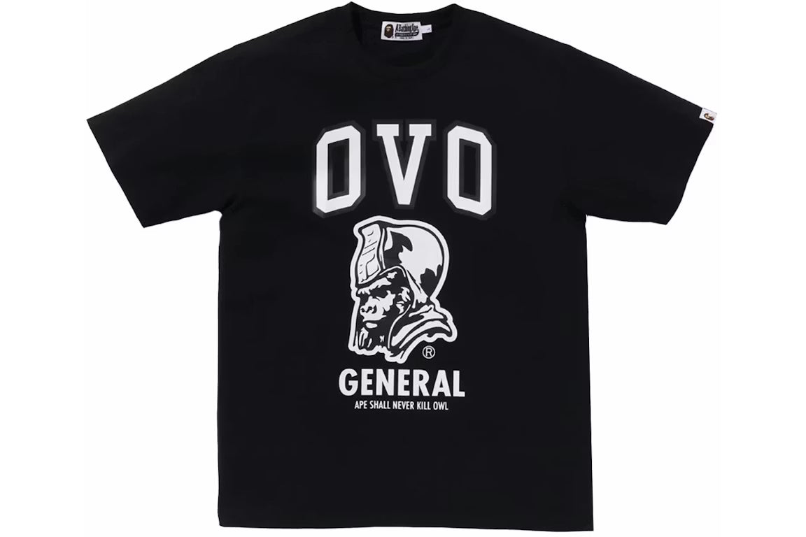 Bape OVO General Black Tee
